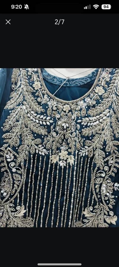 Full Heavy long Shirt with lehnga 3 Piece