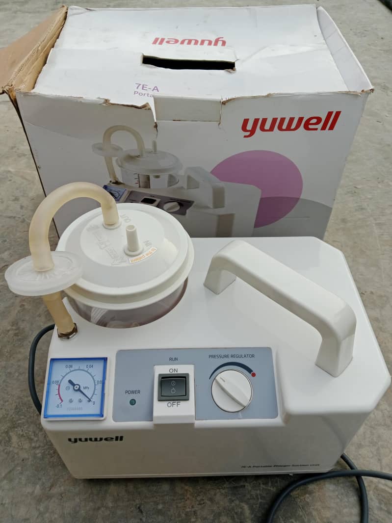 portable phlegm suction unit 1