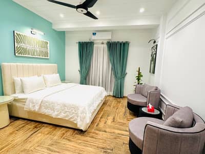 Daily, Weekly Basis One Bedroom Fully Furnished Luxury Apartment Available Bahria Heights 1, Location:- Bahria Town Islamabad, Project In Bahria Heights 1, Block D,