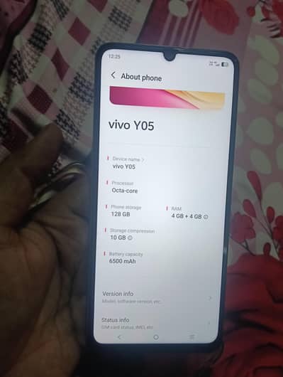 Vivo y05 7 month warranty