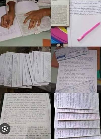 Handwriting Assignment, Typing And Data Entry job Available