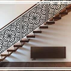 Railing design steel-Stainless steel stairs safety grill-Window grills