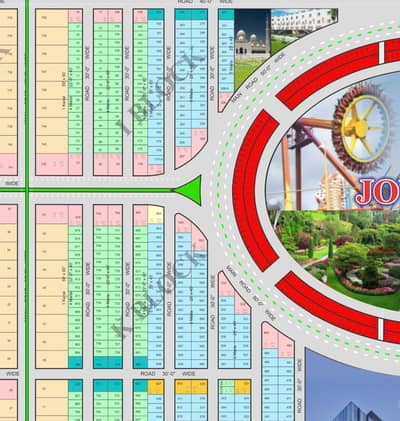 4 Marla Plot For Sale Al Rehman Garden Phase 2