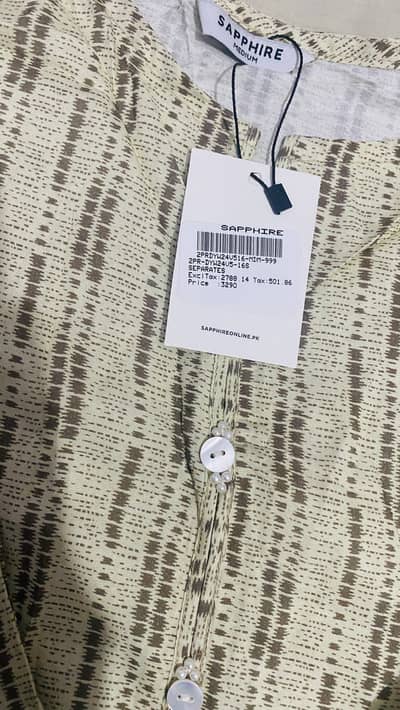 Brand new sapphire shirt 70%off