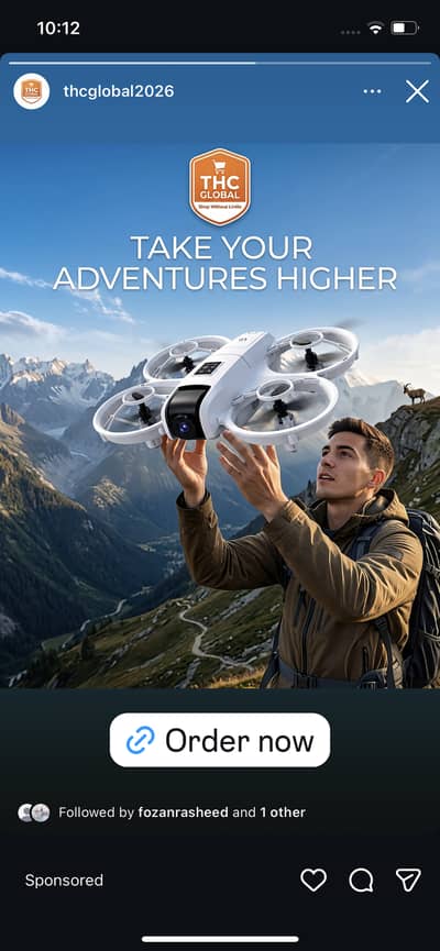P23 dual camera drone