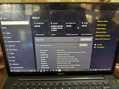 dell latitude 7480 i7 6gen