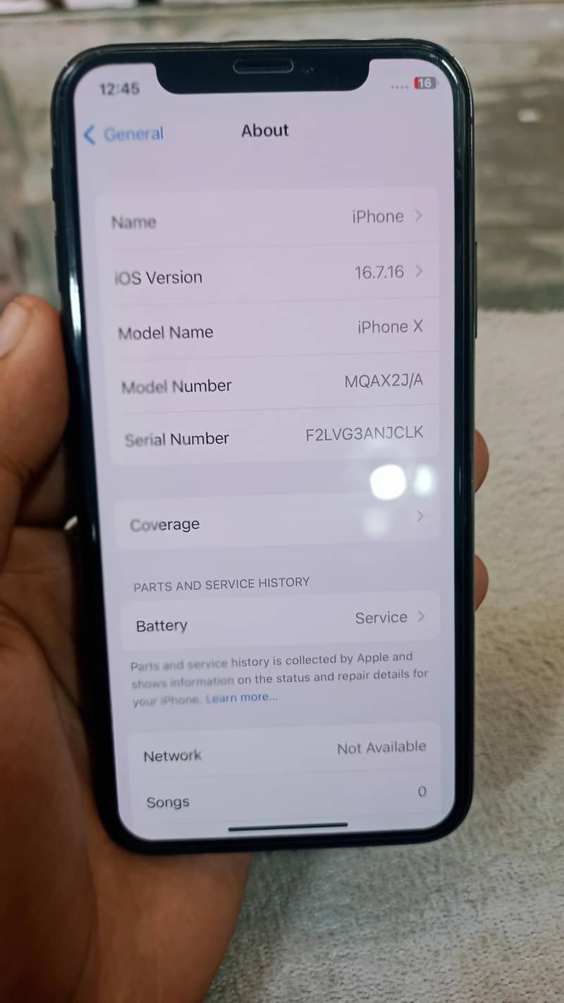 Apple iPhone X 5
