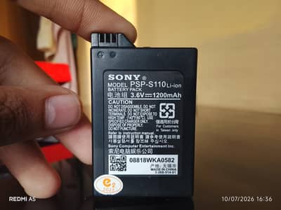 PSP battery urgent sale