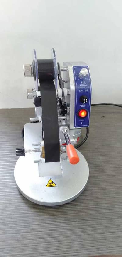 Printing expiry and price machine