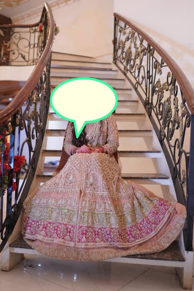 maxi langa bridal dress walima dress