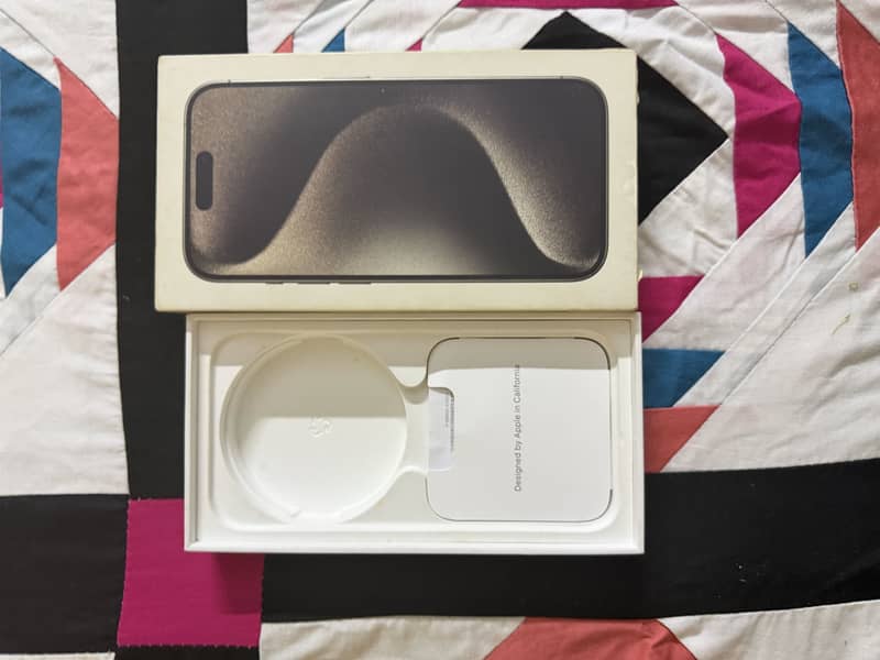 IPhone 15 pro box only 0