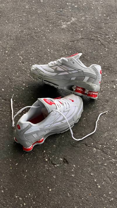 Nike X Supreme Shox Ride 2 Sp "White"