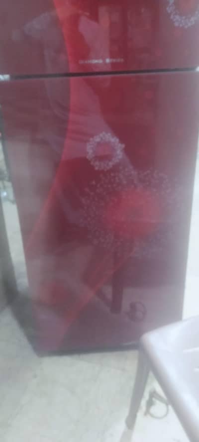 Glass door medium size