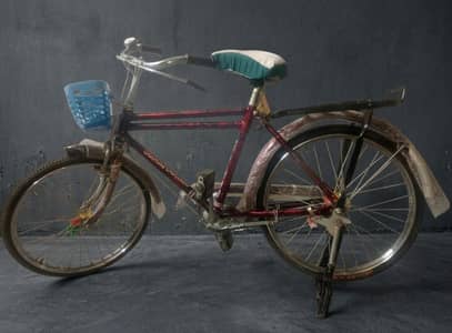 Classic Double-Bar Bicycle 26 Size 10/10 Condition - With Basket