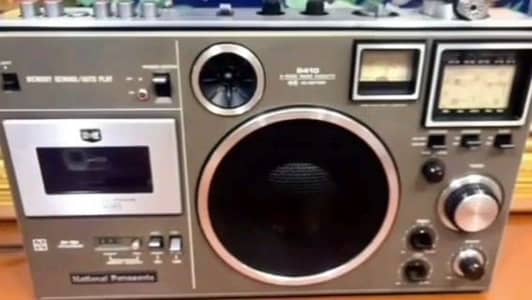 radio tape recorder national Panasonic full running for sale