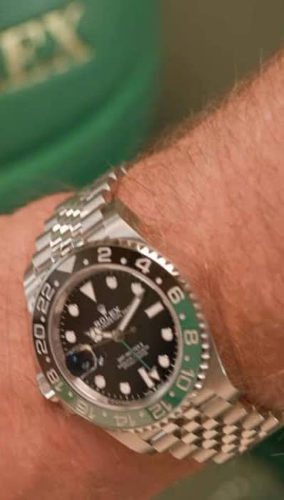 rolex right handed jubilee bracelet