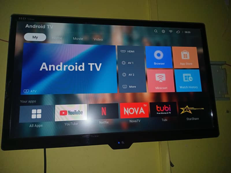 26" Samsung Android version 12 1