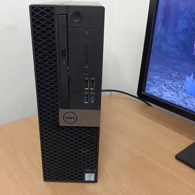 i5 9gen  full setup 8gb ram 256ssd  22inch dell monitor keyboard mouse