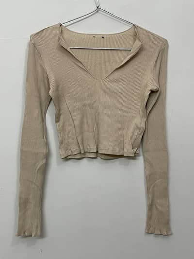 Beige top