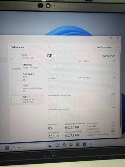 Dell Laptop Core i7 11Th Gen Nvidia Precision 3560