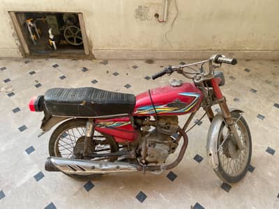 Unique cg 125 2009 Model | Original Bike | Running Condition