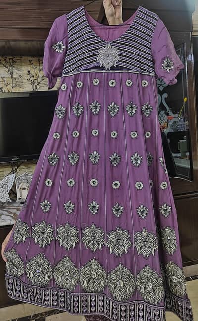 light purple maxi