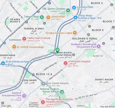 Portion For Rent Near Madina Masjid Gulshan-e-Iqbal
