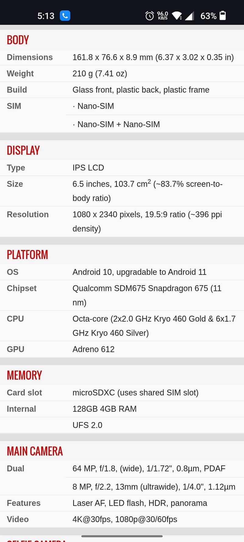 Motorola One Hyper 3