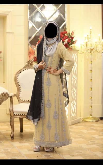 Simple Walima Dress