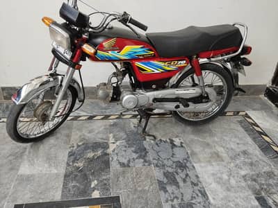 Honda CD 70 Bike 21 Model