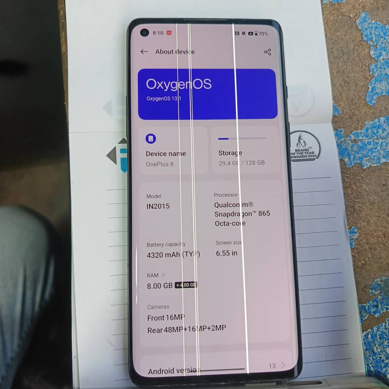 One Plus 8 0
