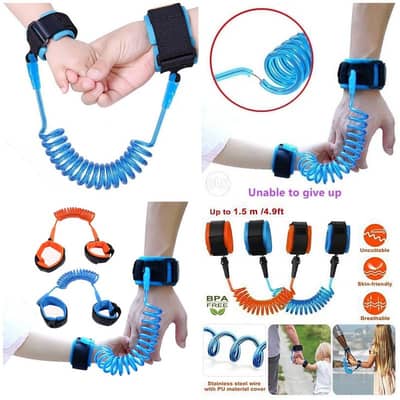 Baby child antilost strap for kids/Anti lock Wrist Link Safety Harnes