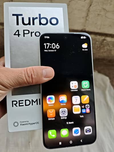 Redmi Turbo 4 Pro Complete Box