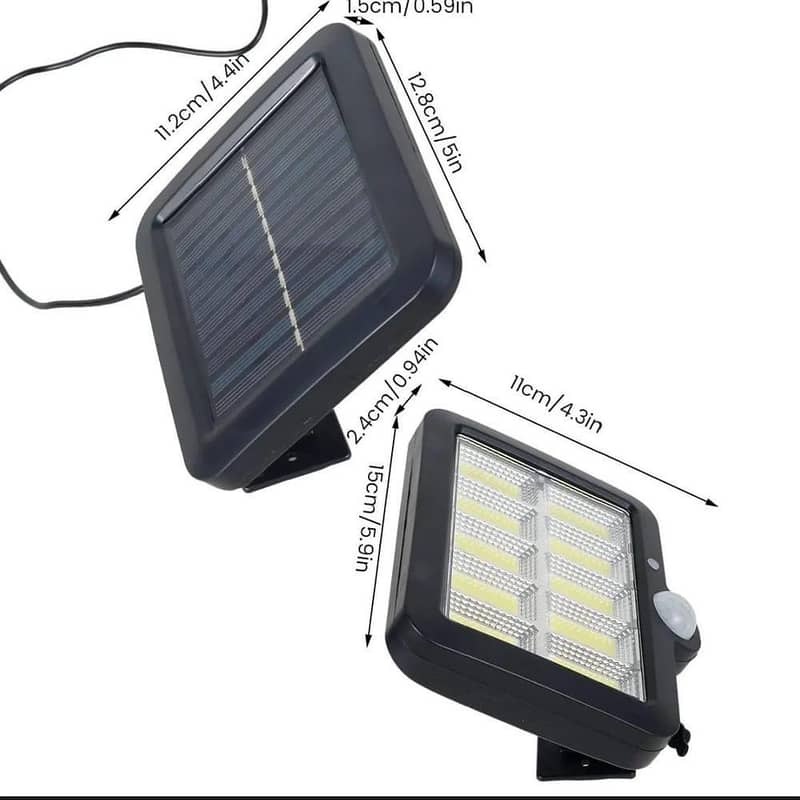 Solar powered wall light 1