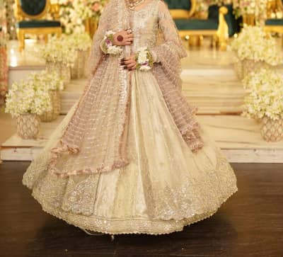 Heavy Bridal / Nikah Lehenga - Only 1 Time Worn (Like New Condition
