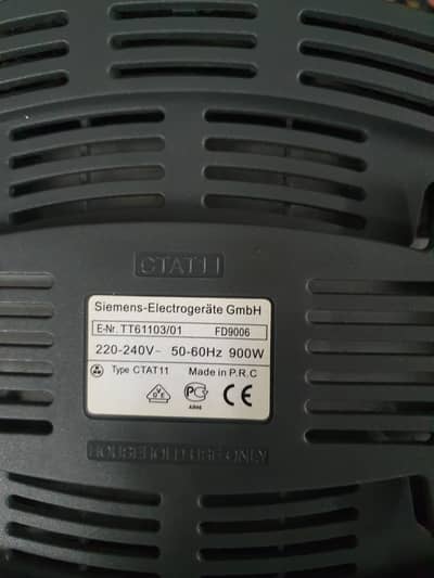 Siemens Executive Edition Toaster