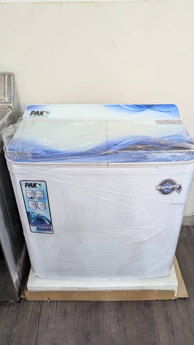 PAK Crystal Washing Machine | Twin Tub | Brand New | 10+1 Year Warran