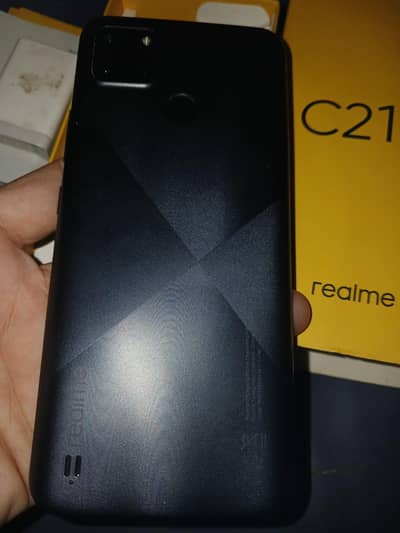Realme C21Y 4/64 With Box charger