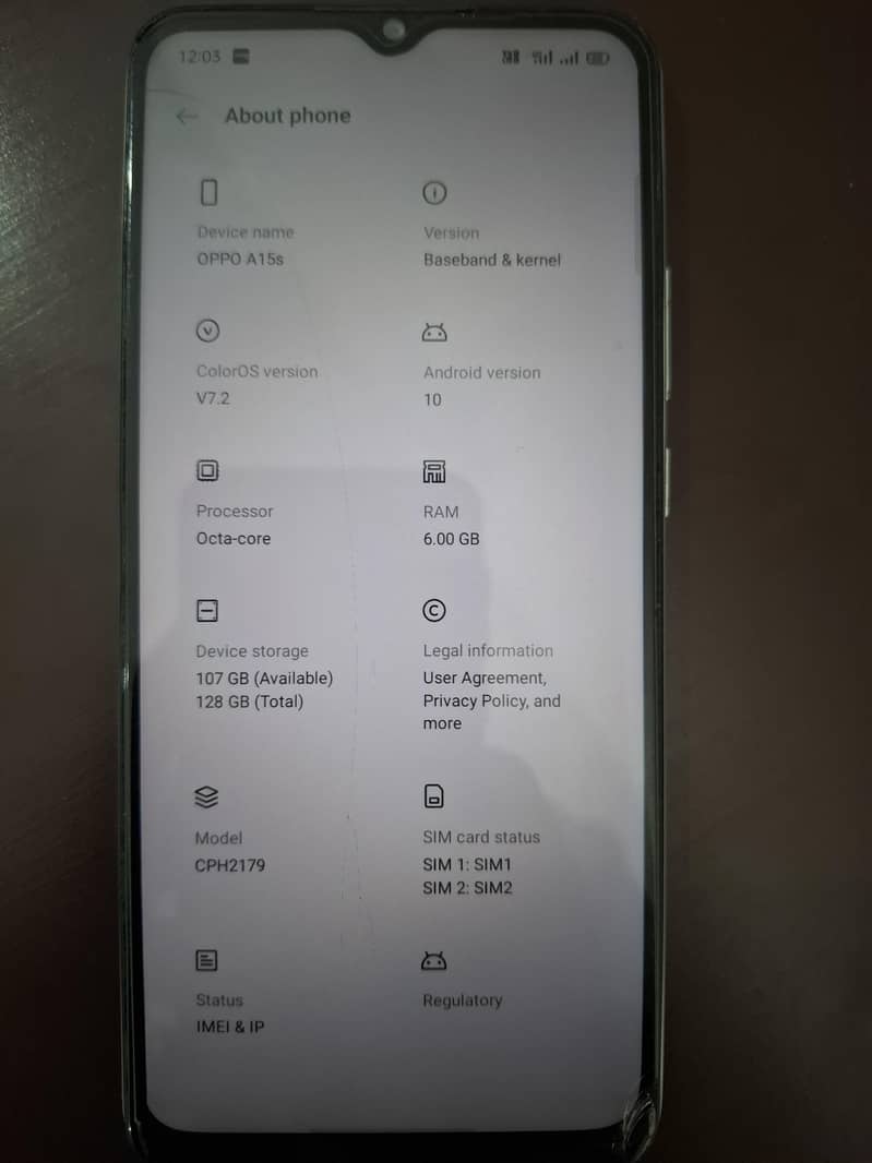 OPPO A15s 4