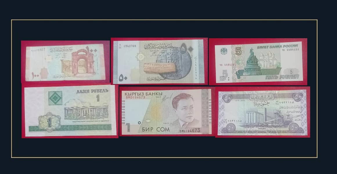 World Different Currency Notes. . . . 2