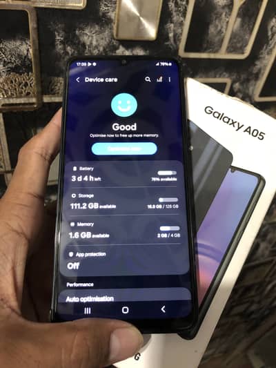 Samsung A05 128Gb with box