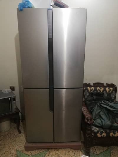 Large 4-Door French Door Refrigerator (Unused in Storage / As-Is)