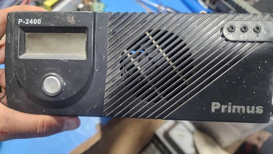Primax 2400 watt upar double. battery 24 volt