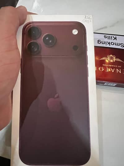 iPhone 18 PRO MAX burgundy  (Physcial Dual) NON ACTIVE 256GB