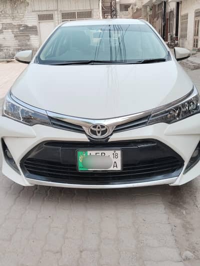Toyota Corolla GLI 2018 X shape only call
