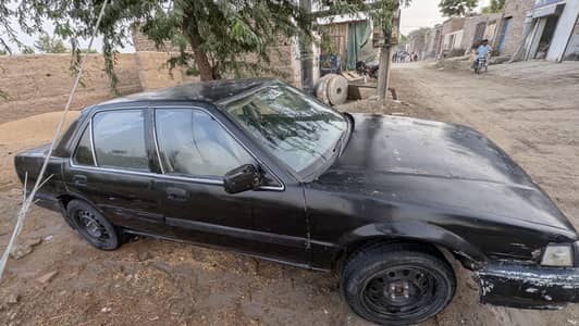 Honda Accord 1986 – Black Color | Petrol + CNG | Toyota 1800cc