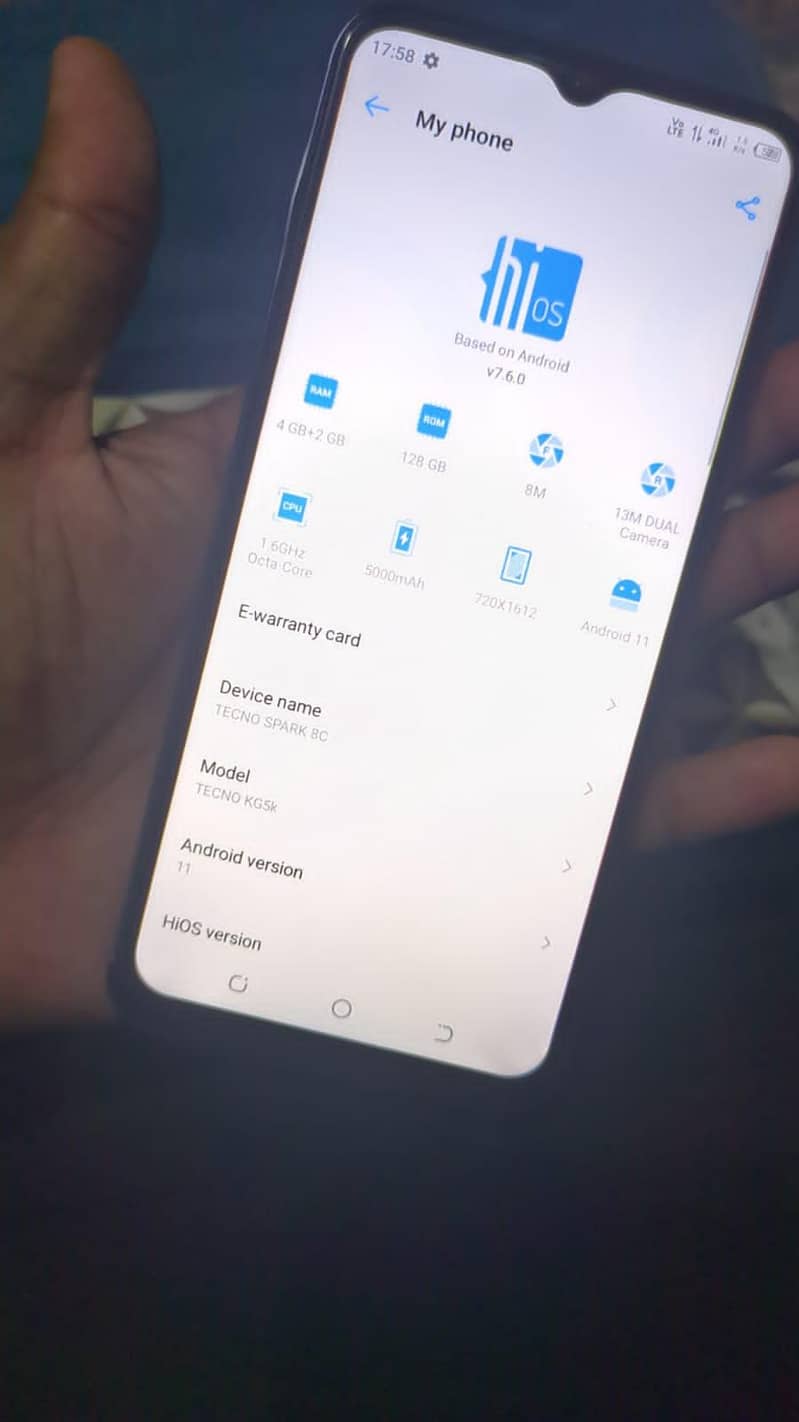 Tecno Spark 8C 4