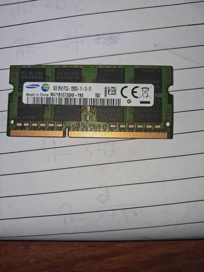 100% original Samsung 8GB DDR3L 1600MHz laptop RAM