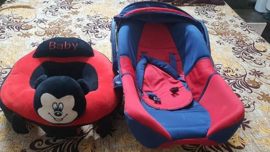 baby car seat  and floor seat