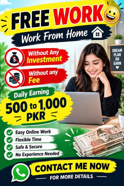 WORK AT HOME FREE EARN